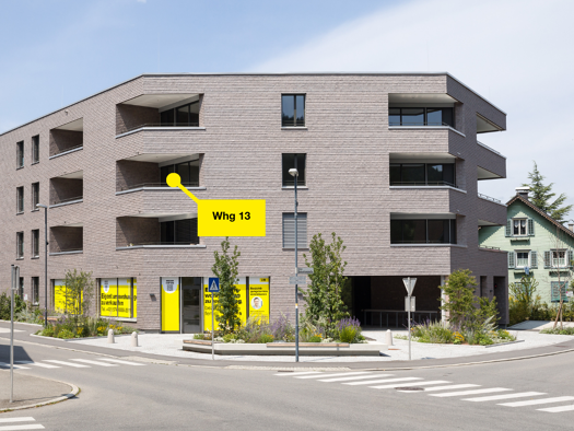 Terrassenwohnung zum Kauf - Erstbezug 353.000 € 2 Zimmer 48,7 m² 2. Geschoss Sebastianstraße 1 Feldkirch 6800
