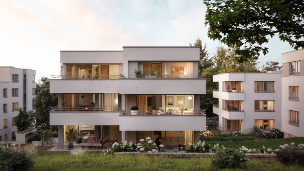 Wohnung zum Kauf - Neubau 616.500 € 4 Zimmer 85,3 m² Gämsenbergstraße 20 Ost Ludwigsburg 71640
