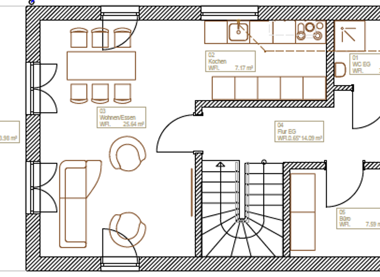 Einfamilienhaus zum Kauf - Erstbezug 439.000 € 4 Zimmer 112,5 m² 292 m² Grundstück Dornwang Moosthenning 84164