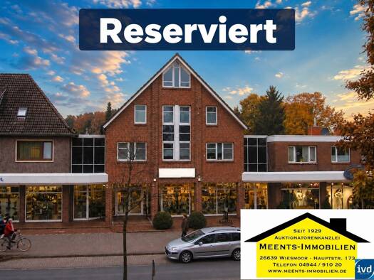 Wohnung zur Miete 525 € 3 Zimmer 67 m² 2. Geschoss frei ab 01.10.2026 Wiesmoor Wiesmoor 26639