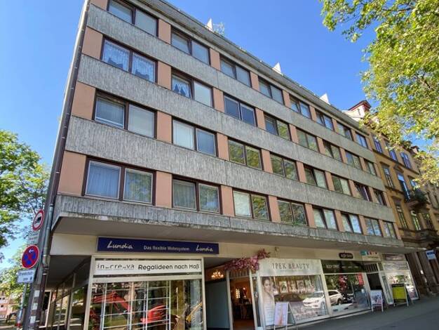 Wohnung zur Miete 915 € 3 Zimmer 72,6 m² 4. Geschoss frei ab 23.08.2025 Kaiserallee 25 Weststadt Karlsruhe 76133