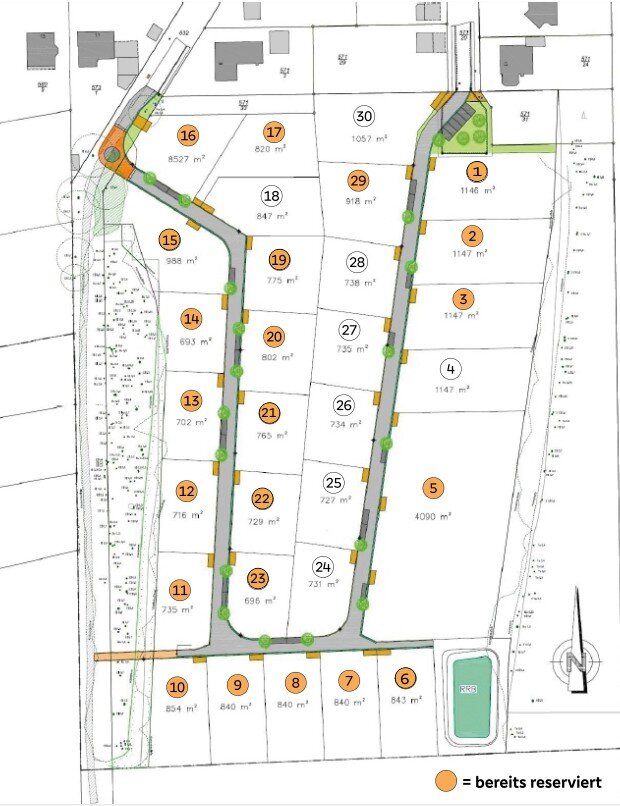 Grundstück zum Kauf 97.020 € 693 m²<br/>Grundstück ab sofort<br/>Verfügbarkeit Hambergen Hambergen 27729