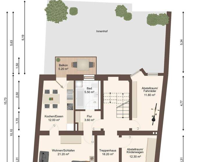 Mehrfamilienhaus zum Kauf 115.000 € 10 Zimmer 289,9 m² 178 m² Grundstück Oschersleben Oschersleben (Bode) 39387