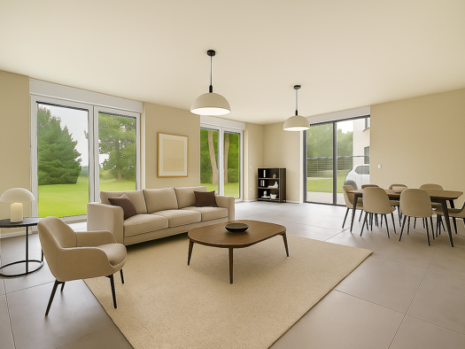 Doppelhaushälfte zum Kauf - Erstbezug 1.150.000 € 6 Zimmer 205 m² 406 m² Grundstück Maintal 63477