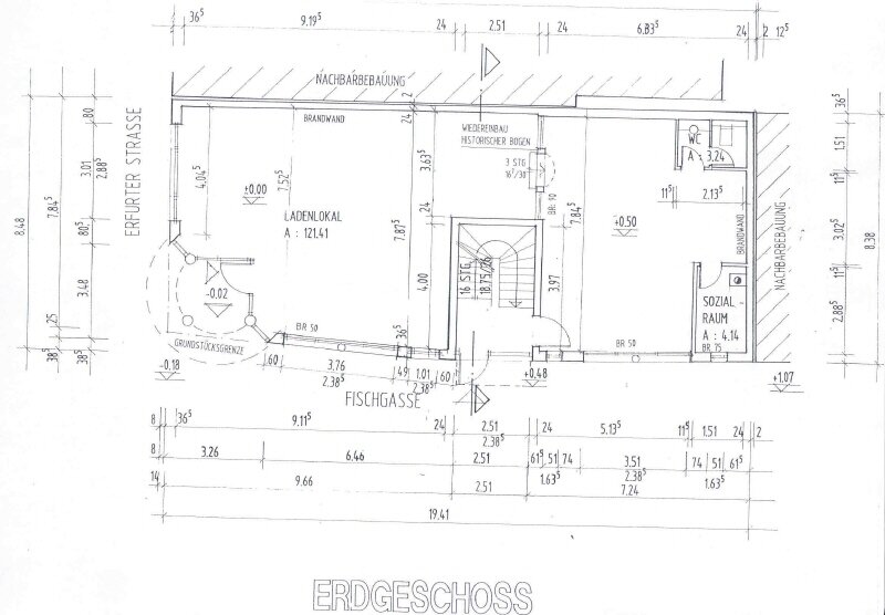 Laden zur Miete 20 € 121 m²<br/>Verkaufsfläche Mitte Gotha 99867