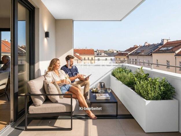 Wohnung zum Kauf - Erstbezug 342.000 € 2 Zimmer 44,7 m² 5. Geschoss Wien 1120
