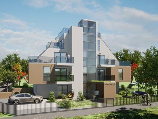 Penthouse zum Kauf - Erstbezug 1.300.000 € 4 Zimmer 132 m² 1. Geschoss Rügenau 20 Wien 1220