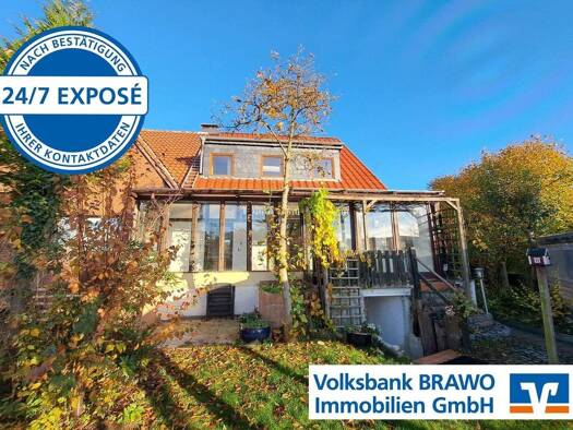 Doppelhaushälfte zum Kauf 240.000 € 4 Zimmer 92 m² 289 m² Grundstück Weddel Cremlingen 38162