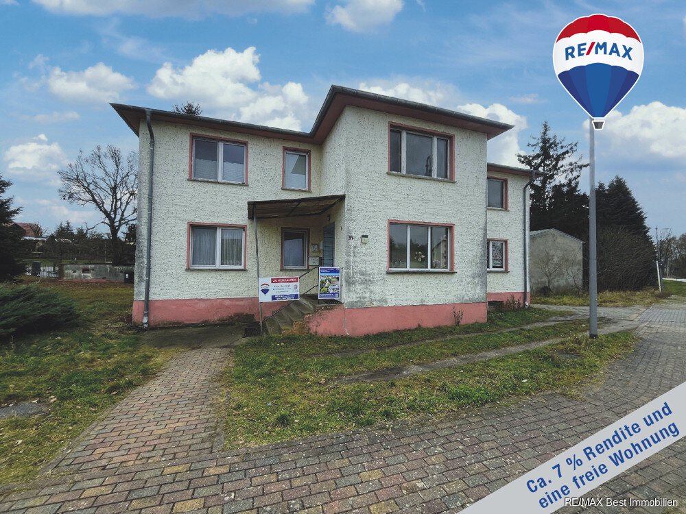 Mehrfamilienhaus zum Kauf 199.999 € 16 Zimmer 262 m²<br/>Wohnfläche 1.065 m²<br/>Grundstück ab sofort<br/>Verfügbarkeit Straße der Jugend 34 Bremsdorf Bremsdorf 15890