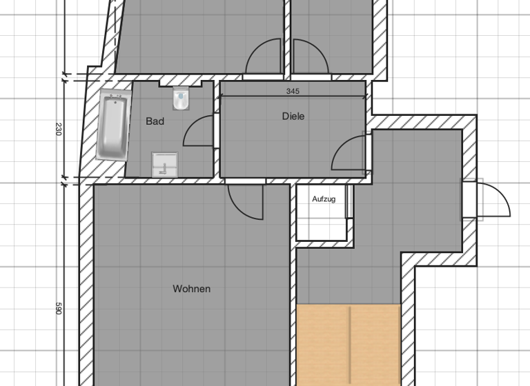 Wohnung zur Miete 665 € 2 Zimmer 67 m² Geschoss 2/4 frei ab 01.05.2026 Westwall 4 d Geldern 47608
