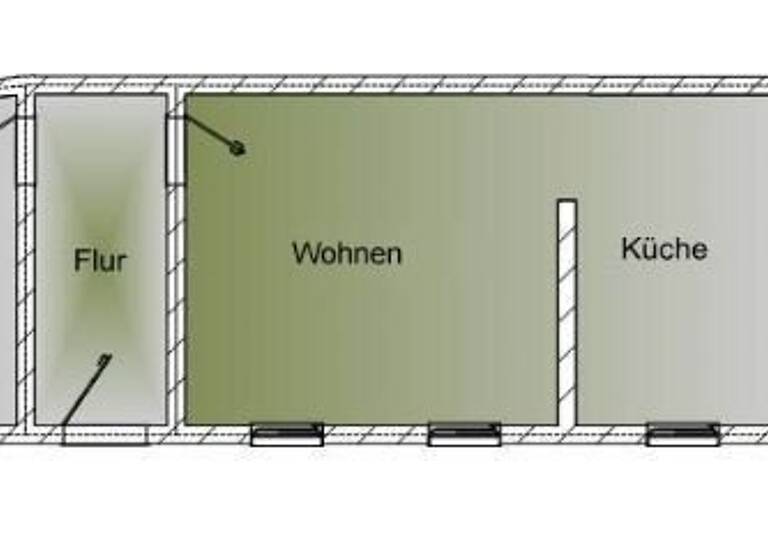 Wohnung zum Kauf als Kapitalanlage geeignet 45.000 € 2 Zimmer 59,8 m² Schmölln 04626