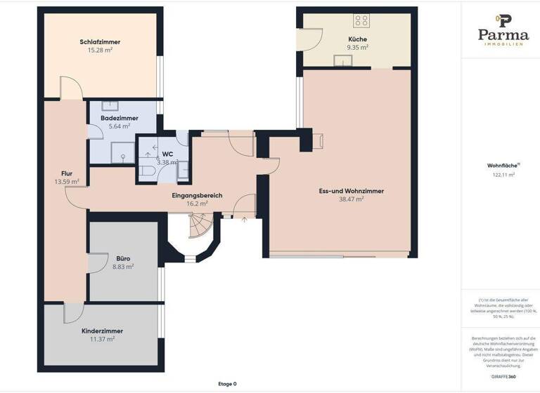 Haus zum Kauf 287.000 € 4 Zimmer 126 m² 294 m² Grundstück Arnoldsweiler 52353