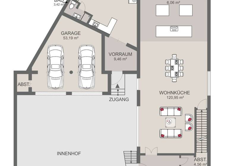 Loft zum Kauf 2.890.000 € 6 Zimmer 380,8 m² Wien 1090