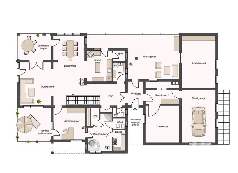 Einfamilienhaus zum Kauf 679.000 € 7 Zimmer 384,8 m² 3.742 m² Grundstück Preunersfeld Schnabelwaid 91289