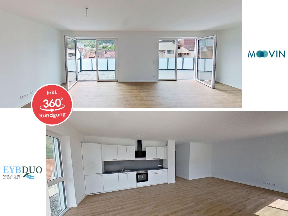 Apartment zur Miete 1.045 € 3 Zimmer 94,3 m²<br/>Wohnfläche 3.<br/>Geschoss 15.10.2024<br/>Verfügbarkeit Stuttgarter Straße 45 Geislingen Geislingen an der Steige 73312