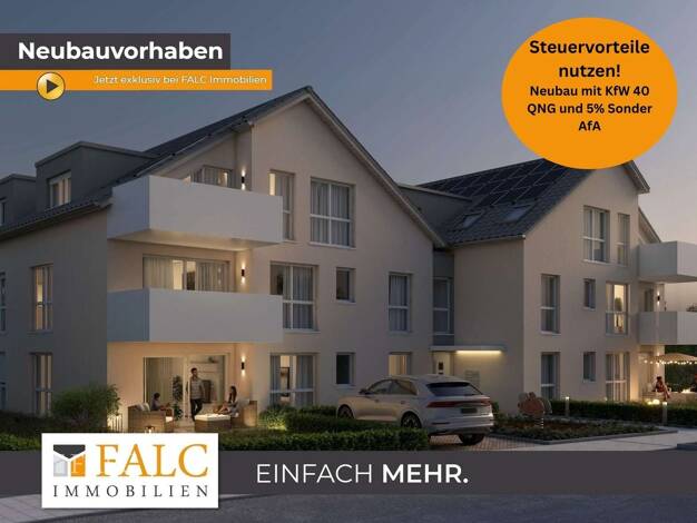 Wohnung zum Kauf - Erstbezug provisionsfrei 489.000 € 3,5 Zimmer 80,4 m² EG Flein 74223