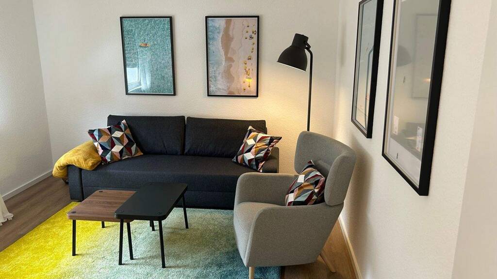 Wohnung zur Miete Wohnen auf Zeit 1.500 € 3 Zimmer 55 m² frei ab 01.04.2026 Großauheim Hanau 63457