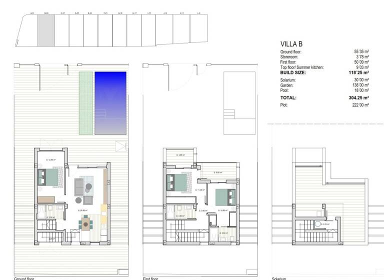 Einfamilienhaus zum Kauf provisionsfrei 609.000 € 4 Zimmer 118 m² 222 m² Grundstück Los Alcazares 30710
