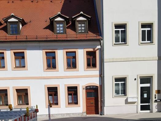 Stadthaus zum Kauf provisionsfrei 220.000 € 3,5 Zimmer 105 m² 130 m² Grundstück Wilhelm-Külz-Straße 18 Borna 04552