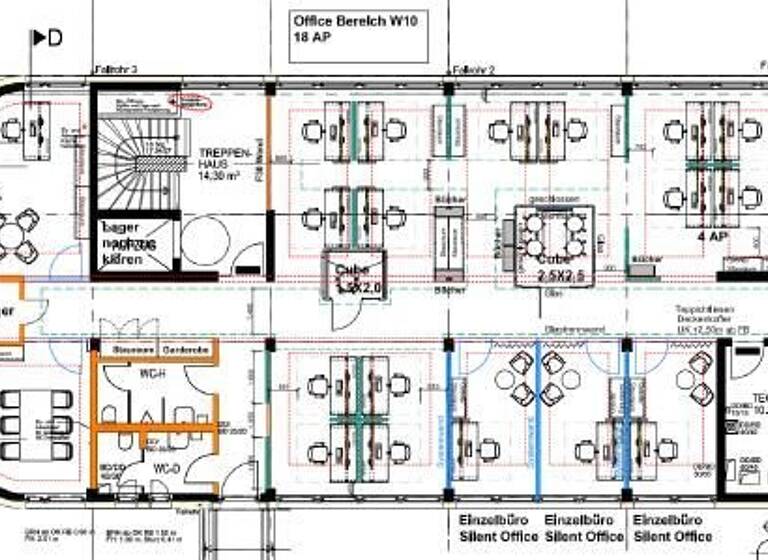 Bürofläche zur Miete 290 m²<br/>Bürofläche ab 130 m²<br/>Teilbarkeit Werderstr. 10 Weinheim Weinheim 69469