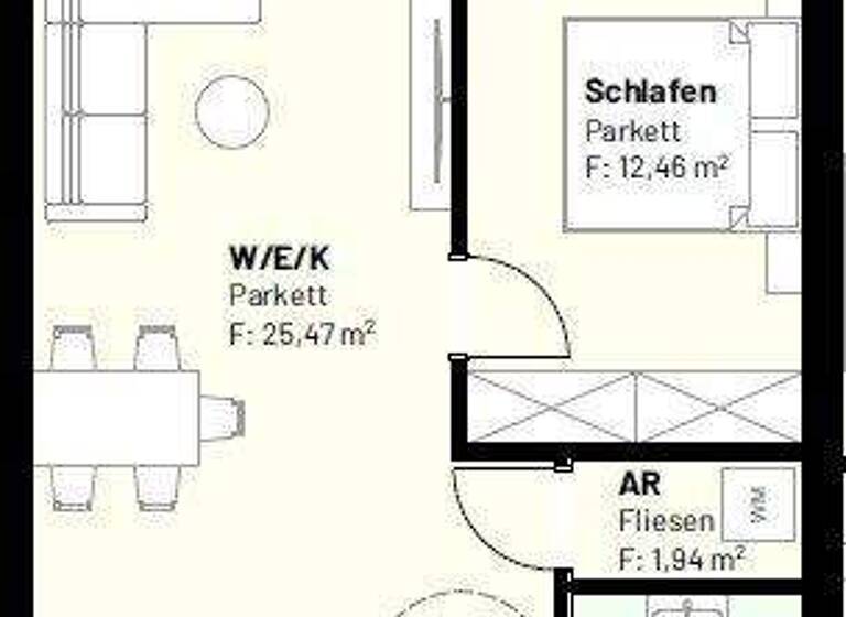 Wohnung zum Kauf - Erstbezug provisionsfrei 245.389 € 2 Zimmer 51,9 m² EG Steyr 4400