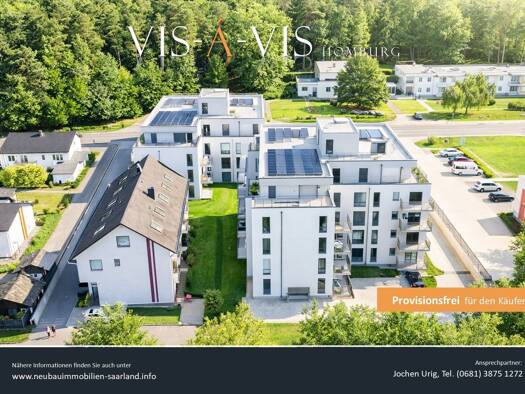 Wohnung zum Kauf - Erstbezug provisionsfrei 325.676 € 3 Zimmer 88,8 m² Homburg Homburg 66424
