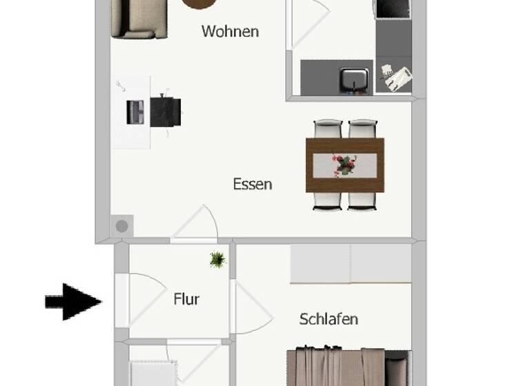 Wohnung zum Kauf 139.000 € 2 Zimmer 44 m² EG Heuchling Lauf an der Pegnitz / Heuchling 91207