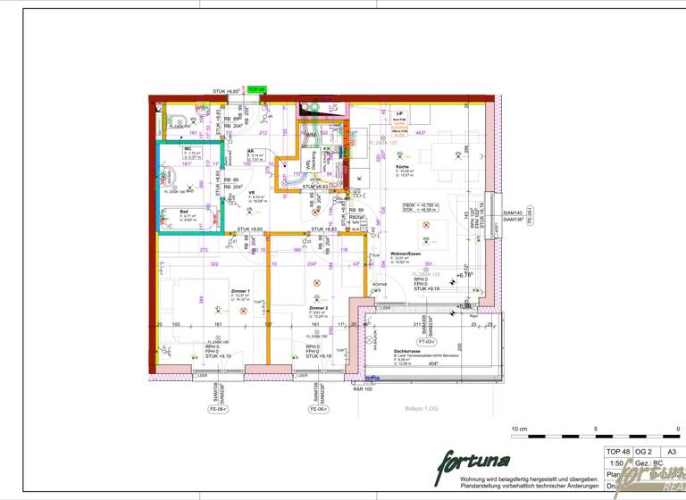 Wohnung zum Kauf - Erstbezug 244.772 € 3 Zimmer 63 m² 2. Geschoss Neustifter Straße 6 Kirchberg am Wagram 3470