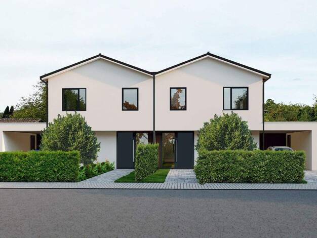 Doppelhaushälfte zum Kauf - Erstbezug provisionsfrei 565.000 € 4 Zimmer 143 m² 328 m² Grundstück frei ab 01.10.2026 Bäckerreut Tiefenbach 94113