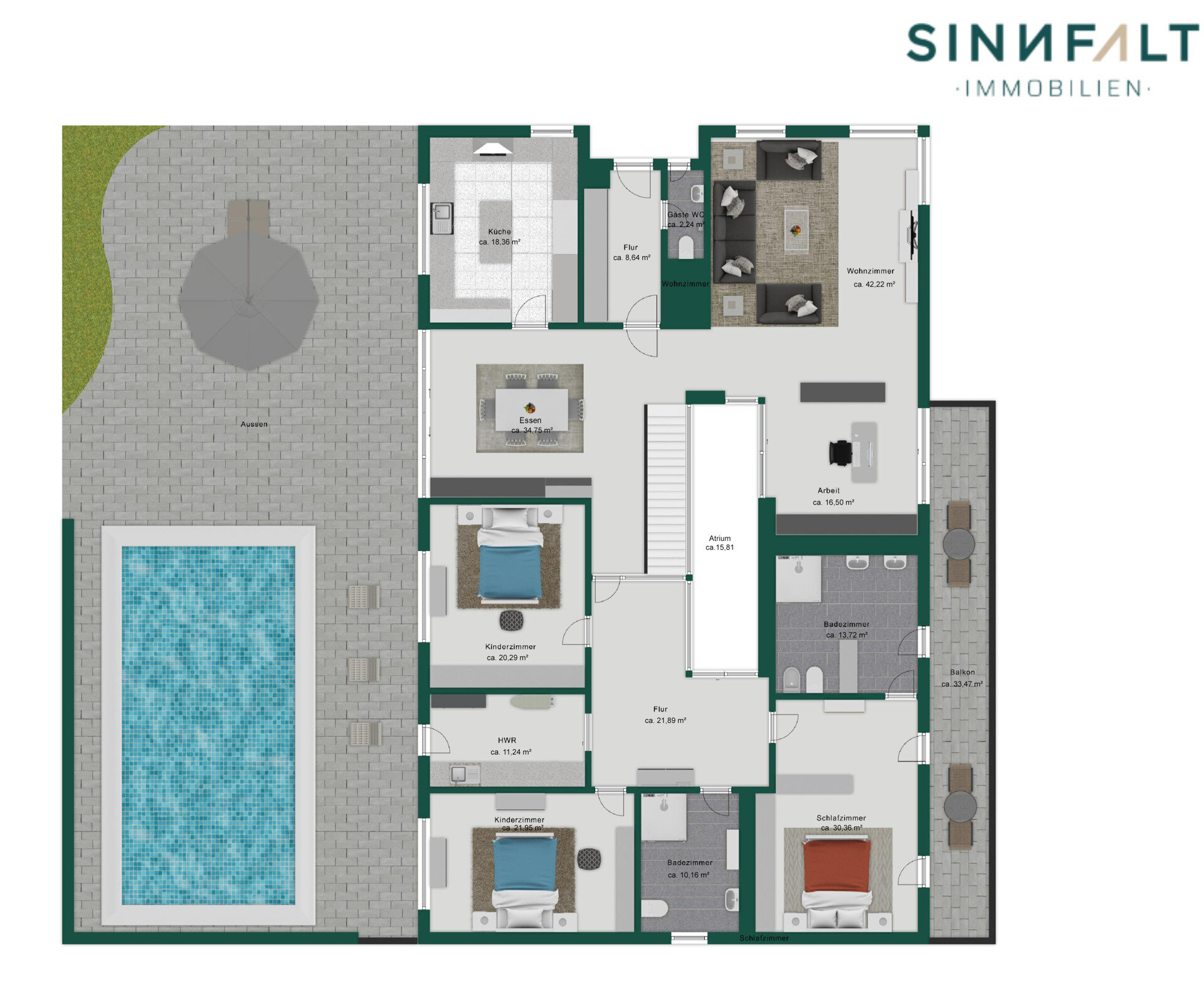 Villa zum Kauf 3.500.000 € 7 Zimmer 314,4 m²<br/>Wohnfläche 1.960 m²<br/>Grundstück Müllheim Müllheim 79379