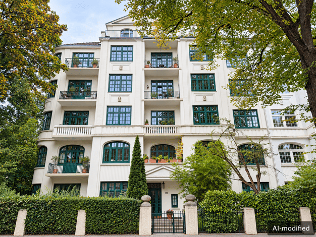 Wohnung zur Miete 3.400 € 5 Zimmer 162 m² 4. Geschoss Winterhude Hamburg 22299