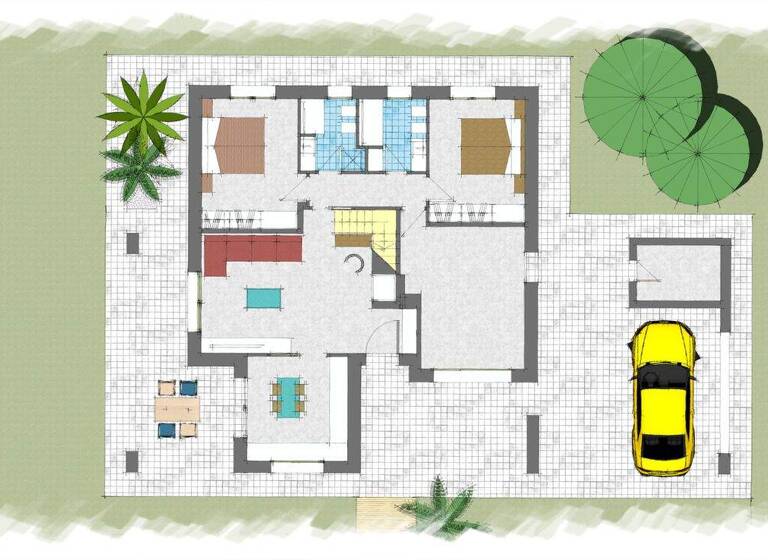 Grundstück zum Kauf provisionsfrei 190.000 € 900 m² Grundstück Baugenehmigung vorhanden Via Pola 5 San Michele al Tagliamento 30028