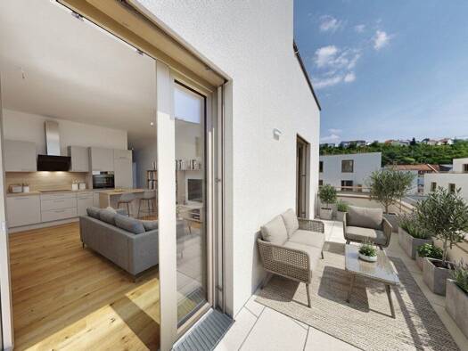 Wohnung zum Kauf - Erstbezug provisionsfrei 397.200 € 3 Zimmer 65,4 m² 1. Geschoss Kremstalstraße 75d Krems an der Donau Krems an der Donau 3500