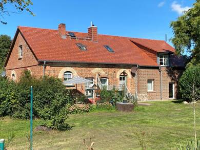 Doppelhaushälfte zur Miete 1.200 € 3 Zimmer 98 m² 980 m² Grundstück Gobbin Lancken-Granitz 18586