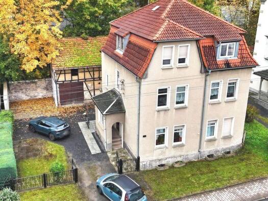 Mehrfamilienhaus zum Kauf als Kapitalanlage geeignet 150.000 € 6 Zimmer 162 m² 317 m² Grundstück Pößneck,Stadt Pößneck 07381