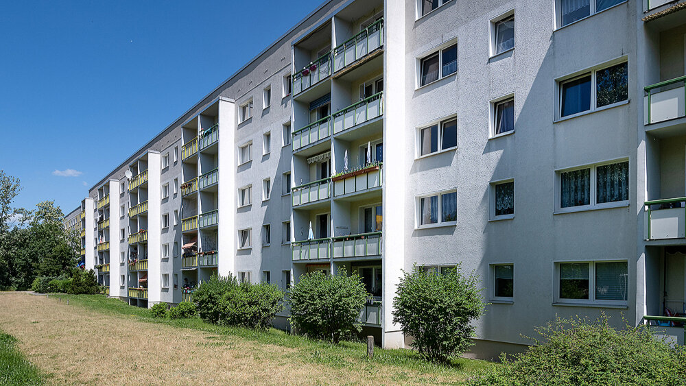 Wohnung zur Miete 250 € 2 Zimmer 41,7 m²<br/>Wohnfläche 4.<br/>Geschoss Gustav-Staude-Straße 20 Silberhöhe Halle (Saale) 06132