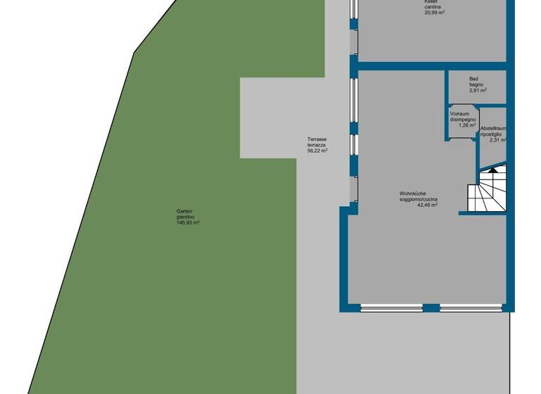 Haus zum Kauf - Erstbezug 480.000 € 3 Zimmer 136 m² frei ab sofort Altopiano della Vigolana