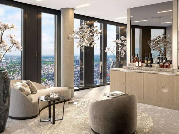 Bürofläche zur Miete - Erstbezug provisionsfrei 185 m² Bürofläche teilbar ab 7 m² Große Gallusstraße 14 Innenstadt Frankfurt am Main 60311