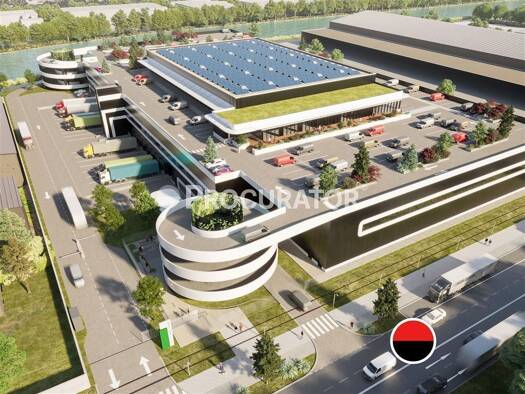 Lagerhalle zur Miete - Erstbezug provisionsfrei 25.000 m² Lagerfläche teilbar ab 3.629 m² Billwerder Hamburg 22113