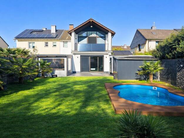 Doppelhaushälfte zum Kauf provisionsfrei 520.000 € 7 Zimmer 148 m² 460 m² Grundstück Am Kapuzinerkloster 42 Inrath/Kliedbruch Krefeld 47803