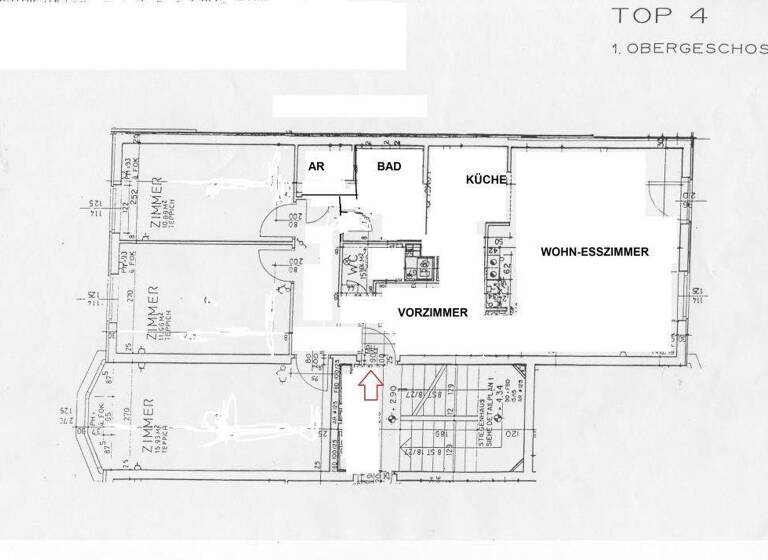 Wohnung zur Miete 997 € 4 Zimmer 87 m² 1. Geschoss frei ab 01.04.2026 Lanzendorf 2130