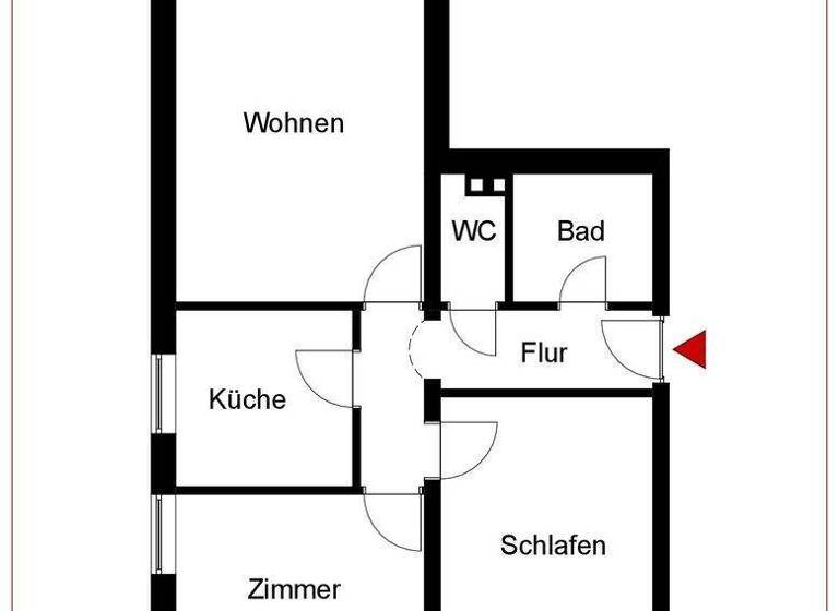 Wohnung zum Kauf 280.000 € 3 Zimmer 74 m² 1. Geschoss Eglosheim Ludwigsburg 71634