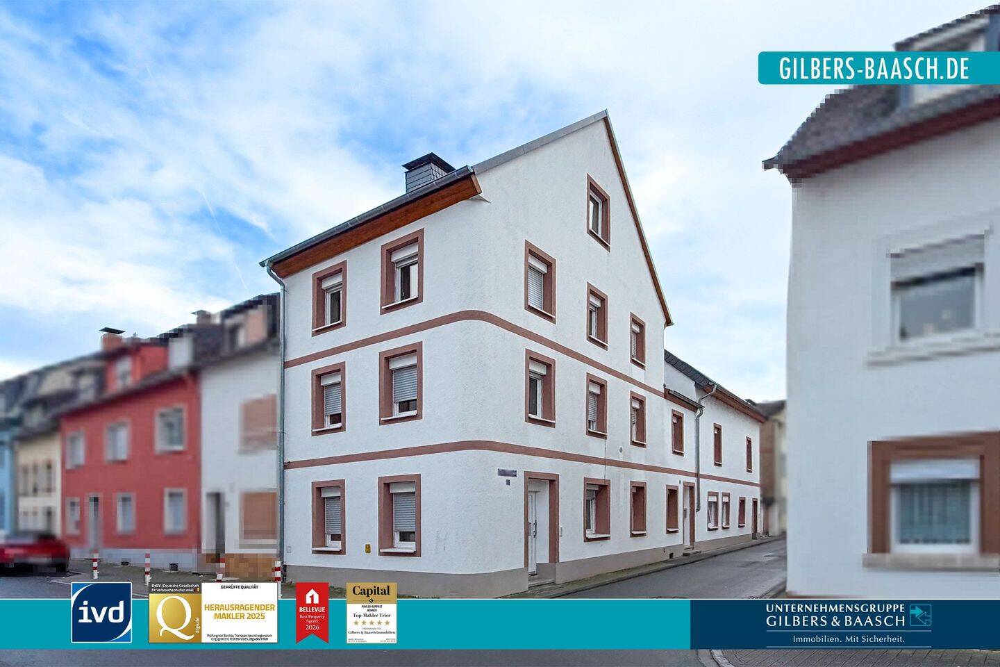 Immobilie in Wittlich - Stadt Wittlich: Kernsaniertes, attraktives Vier-Parteien-Haus, zentrale Lage, über 5 % Rendite - Bild 0