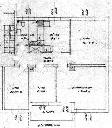 Wohnung zur Miete 780 € 4 Zimmer 76 m² 1. Geschoss frei ab 01.10.2025 Mailing - Nord Ingolstadt 85055