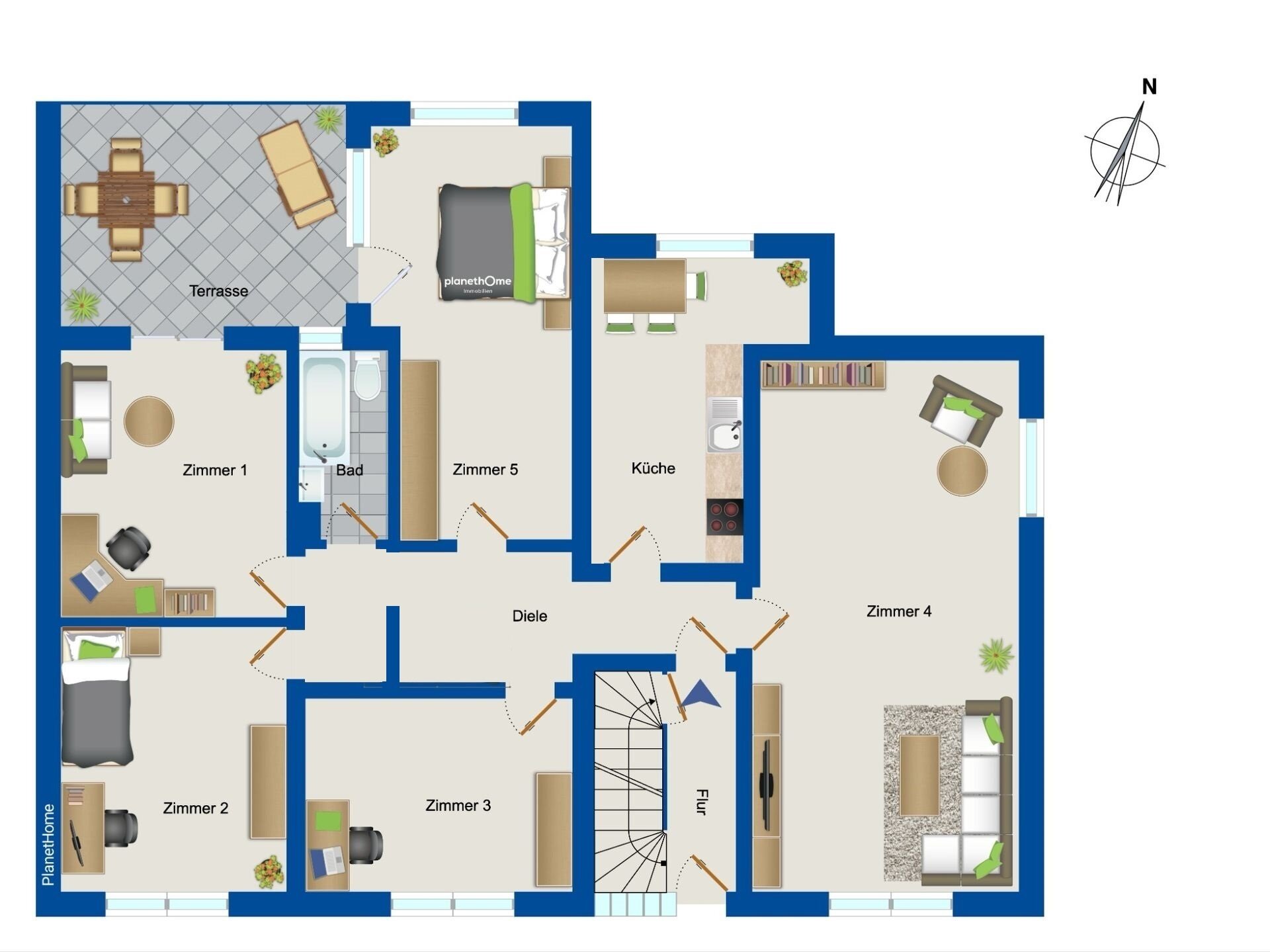 Mehrfamilienhaus zum Kauf 350.000 € 10 Zimmer 307 m²<br/>Wohnfläche 1.250 m²<br/>Grundstück Statistischer Bezirk 61 Hamm 59075