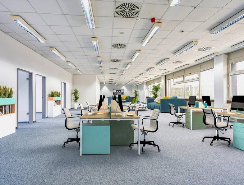Bürofläche zur Miete 6,50 € 1.100 m² Bürofläche teilbar ab 300 m² Schnabelstraße 1 Rellinghausen Essen 45134