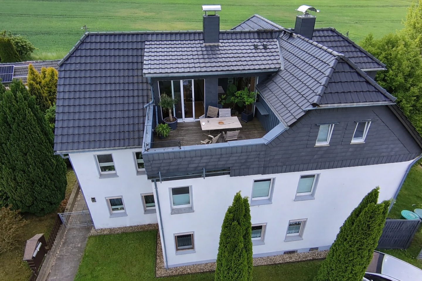 Immobilie in Oderwitz - Traumhafte Maisonette-Wohnung mit Balkon & Blick auf den Spitzberg in Oderwitz - Bild 0