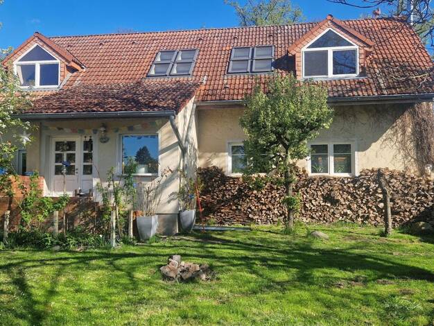 Bauernhaus zum Kauf provisionsfrei 390.000 € 5 Zimmer 160 m² 633 m² Grundstück Hauptstraße 14 Wensickendorf Oranienburg 16515