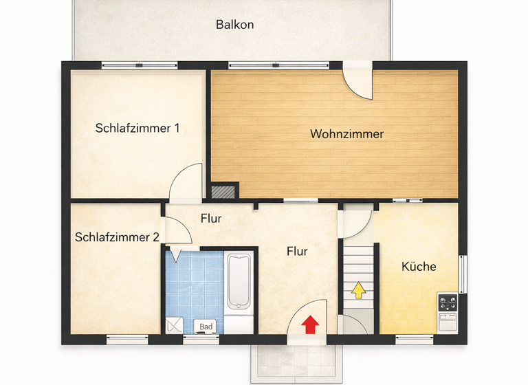Einfamilienhaus zum Kauf 395.000 € 1 Zimmer 78,5 m² 1.070 m² Grundstück frei ab sofort Möbisburg-Rhoda Erfurt 99094