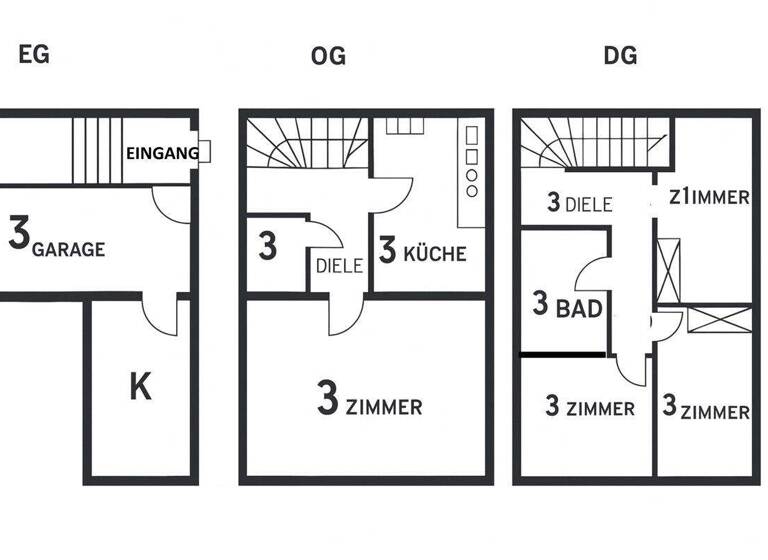 Maisonette zum Kauf 235.000 € 3 Zimmer 134 m² Wittgensdorf 09228